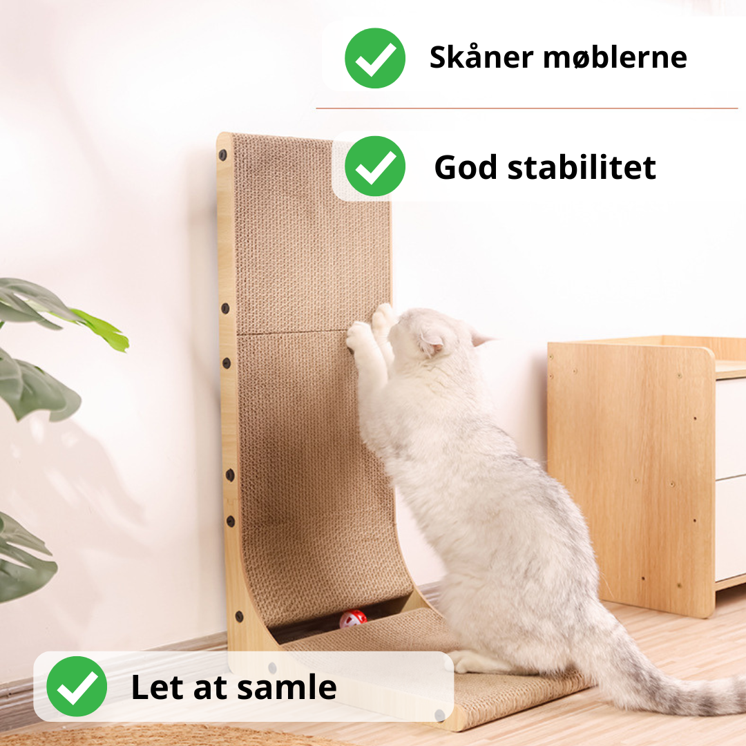 Nærbillede af luksus kradsevæg overflade – tæt og robust sisal