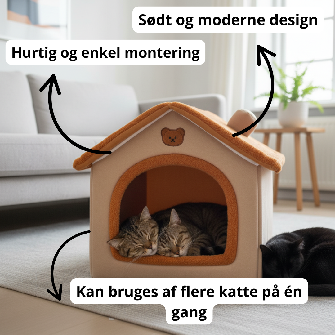 Luksus kattehus set fra siden – moderne design passer i ethvert hjem
