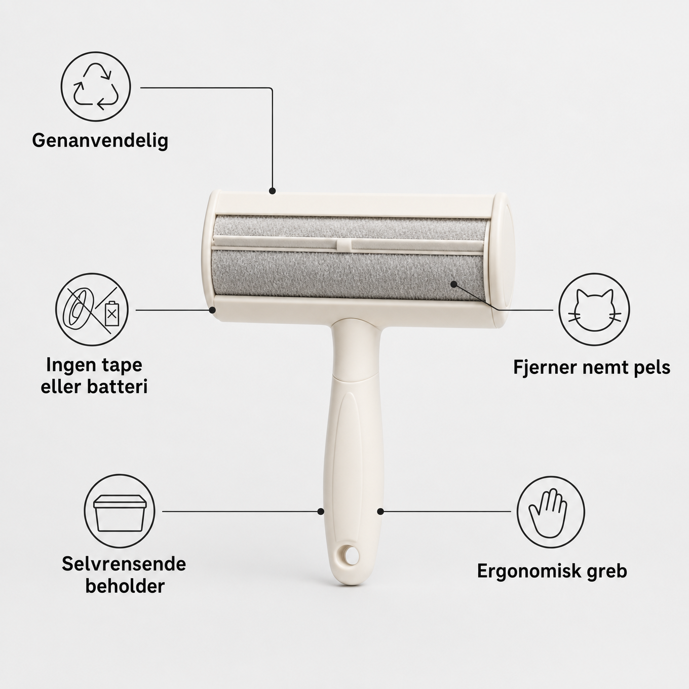 Smart pelsfjerner - features
